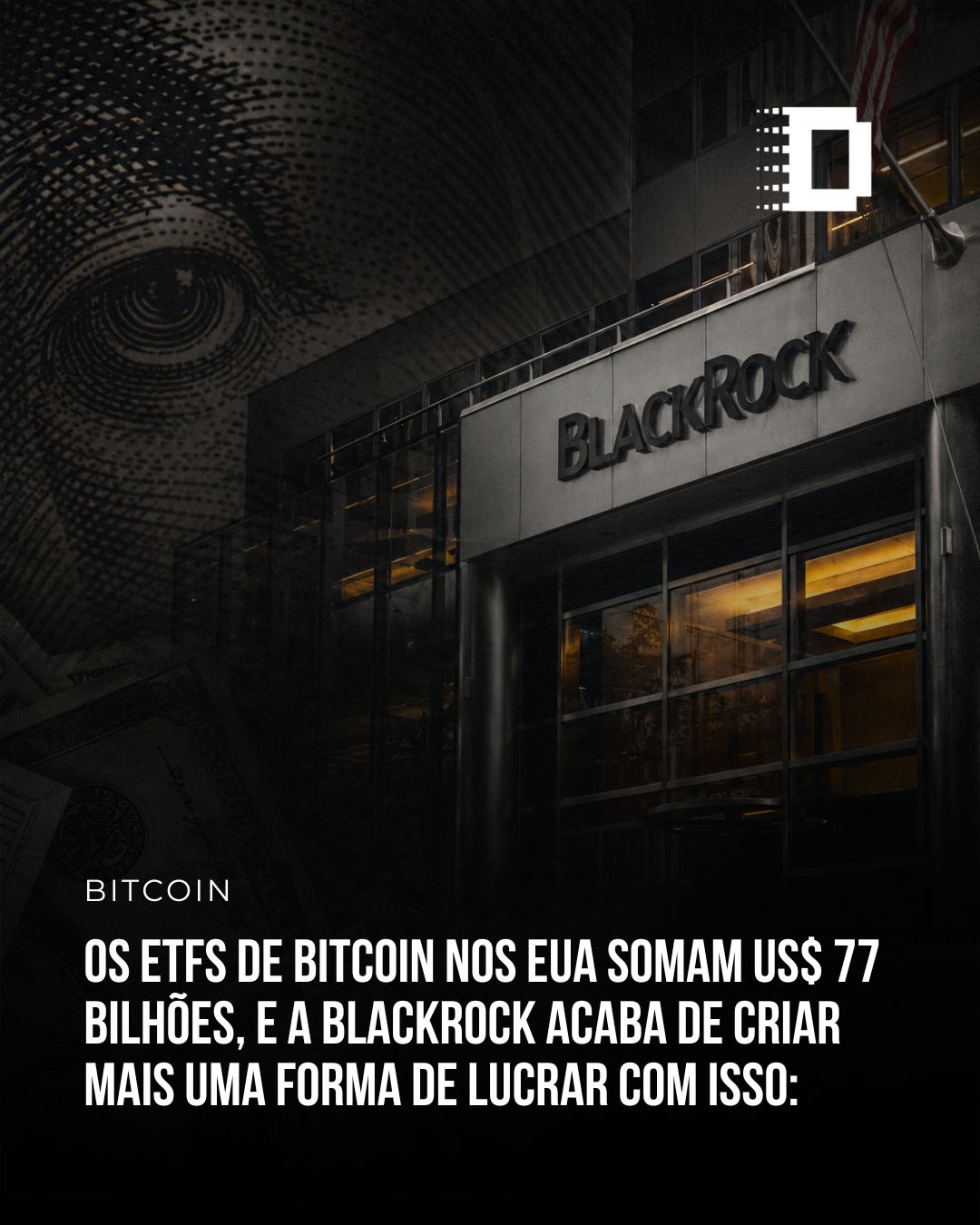 DSEC no LinkedIn — ETFs de Bitcoin nos EUA somam US$ 77 bilhoes