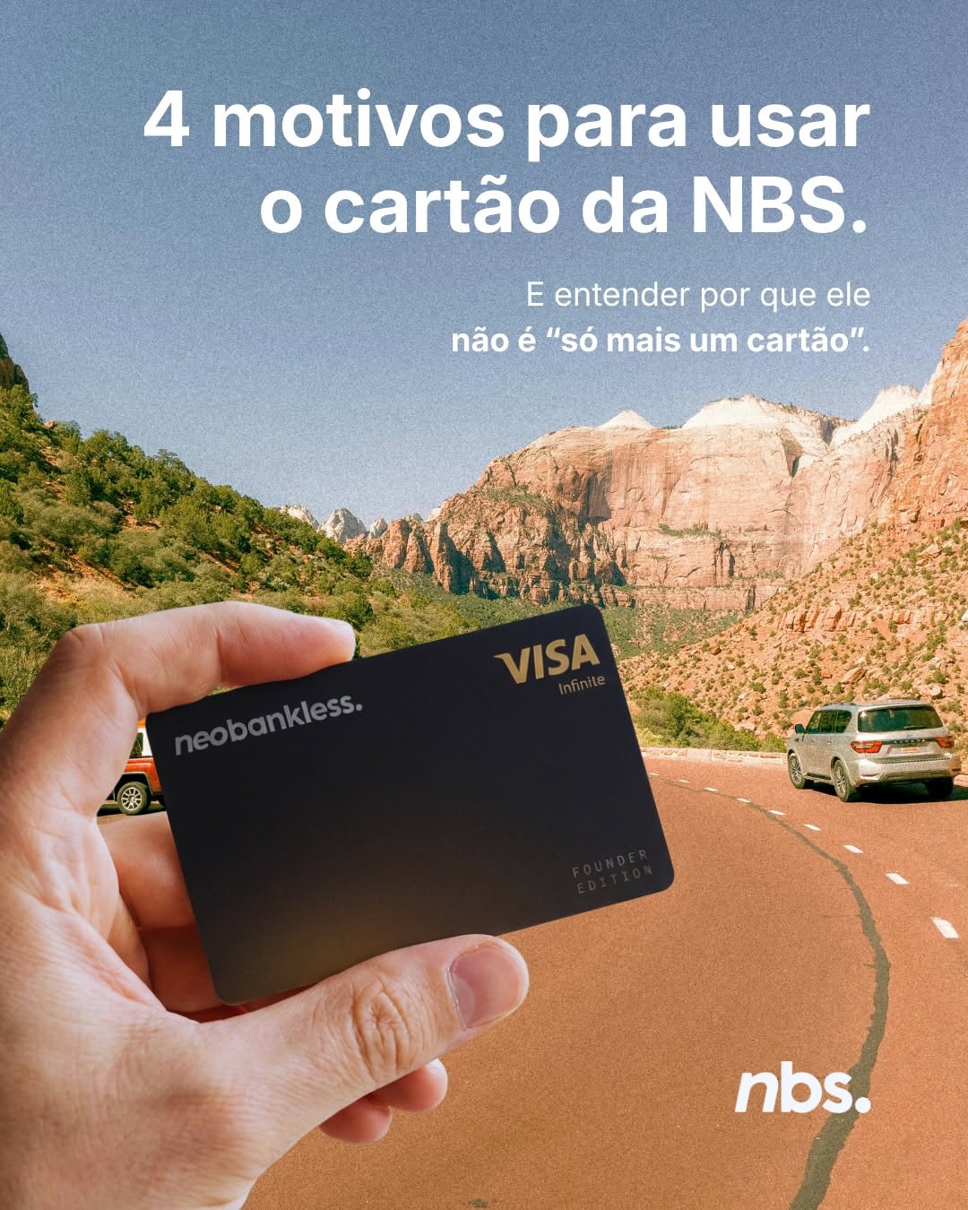 Post publicado no Instagram da NeoBankless
