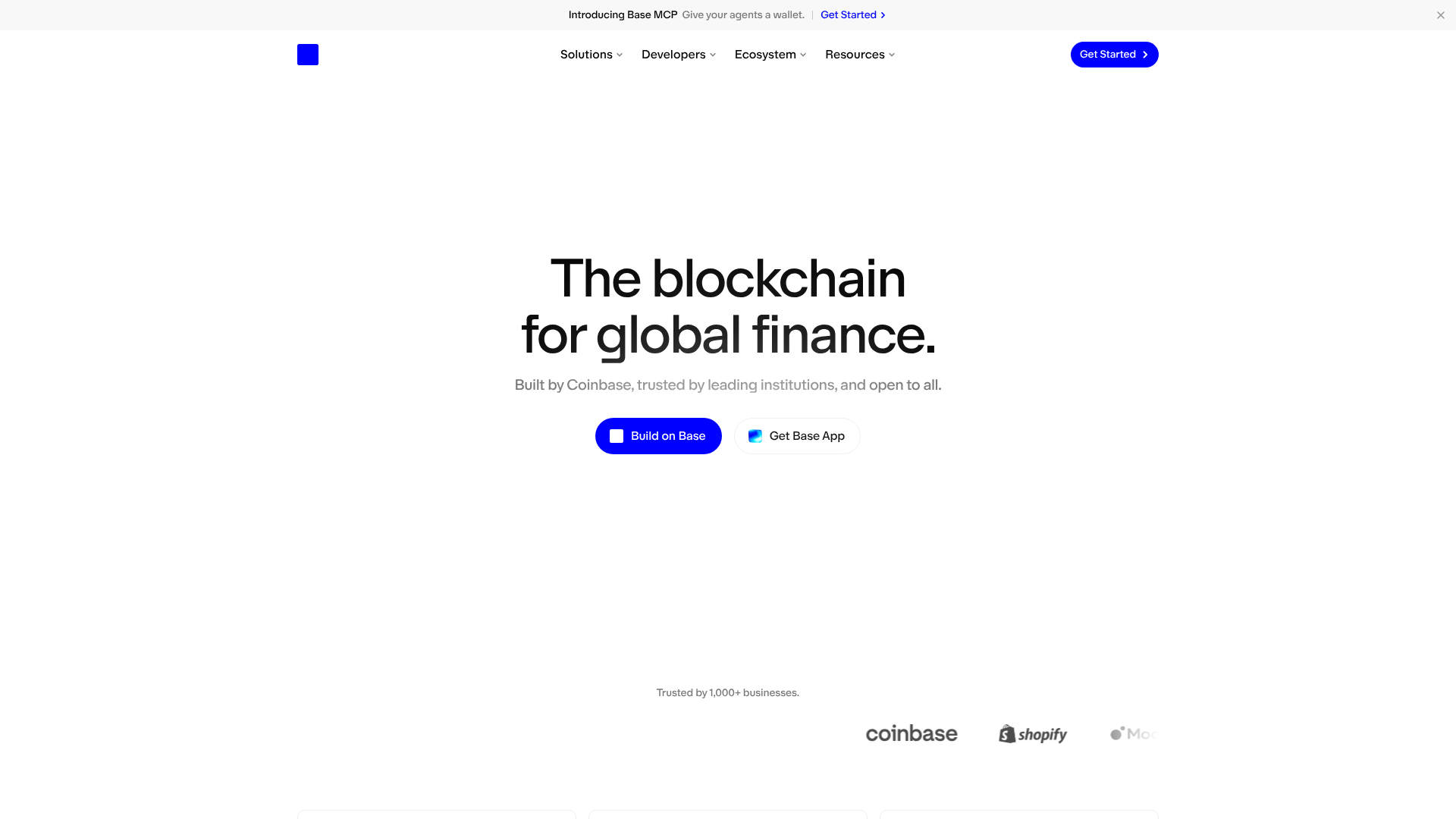 A Base se posiciona como a chain