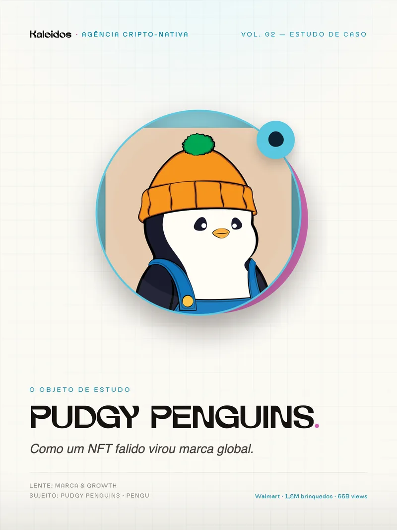 Como a Pudgy Penguins foi de NFT esquecido a marca global